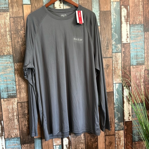 baleaf 3XL gray long sleeve UPF 50 performance shirt - Picture 1 of 12